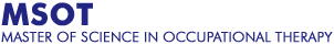 Master of Science in Occupational Therapy (MSOT)