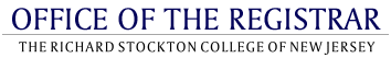 Office of the Registrar at Richard Stockton College